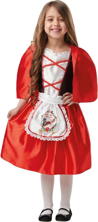 Produktbild Bristol Novelty Red Riding Hood Kostüm Mädchen (128)