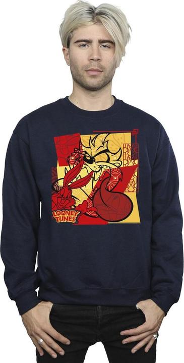 Produktbild Looney Tunes Taz Bugs Rabbit New Year Sweatshirt (XL)