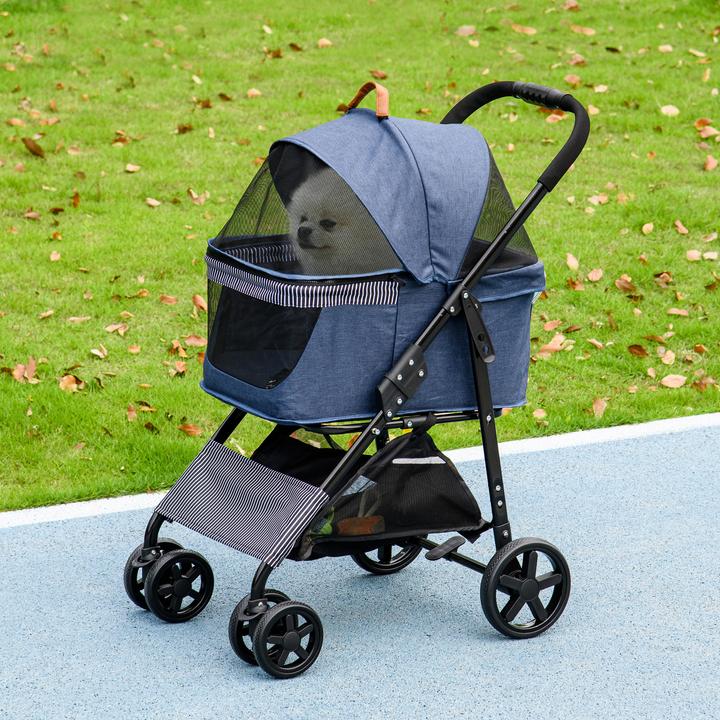 Actual product image PawHut Dog buggy for small dogs (Dog, Foldable, Reflectors)
