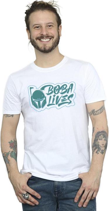 Produktbild Star Wars The Book Of Boba Fett Lives Chest TShirt (S)