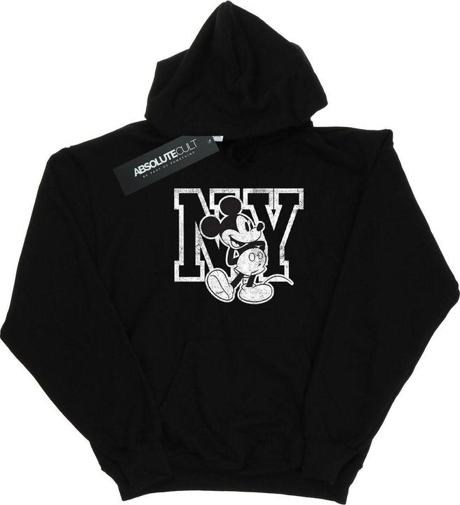 Immagine prodotto Disney Mickey Mouse NY Kicking Felpa con Cappuccio Uomo (XL)