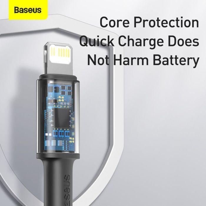 Image du produit Baseus USB C – Lightning (1 m, USB 3.2 Gen 1)