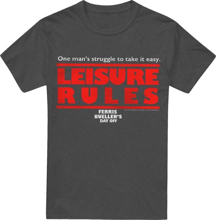 Ferris Bueller´s Day Off Ferris Bueller's Day Off Leisure Rules TShirt