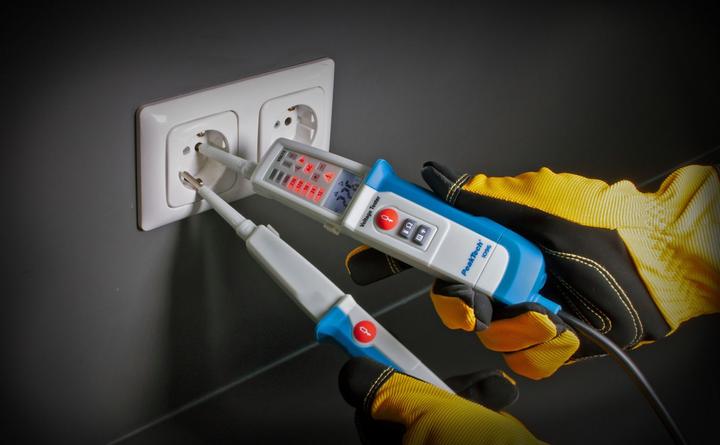Actual product image Peaktech P 1096 Two-pole AC/DC voltage tester (CAT IV 600V, CAT III 1000V)