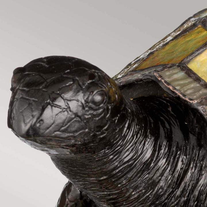 Actual product image Elstead Lighting Tiffany Animal Lamps LED table lamp G9 vintage bronze (240 lm, G9)