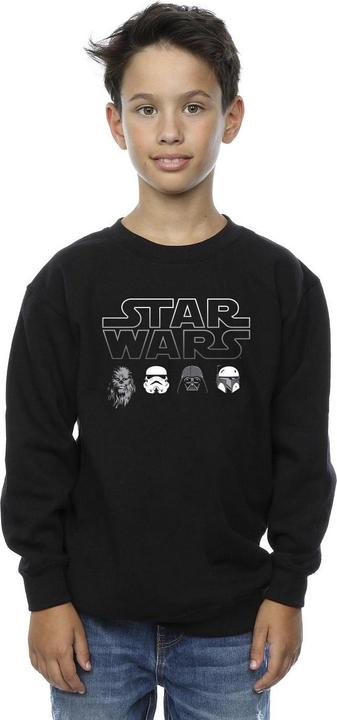 Immagine prodotto Star Wars Character Heads Felpa Ragazzi (104)