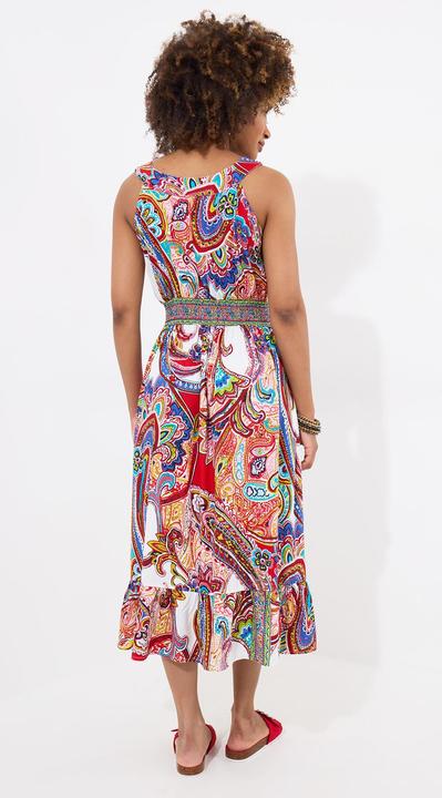 Produktbild Joe Browns Statement Paisley Halterneck Shirred Waist Maxi Dress (8)