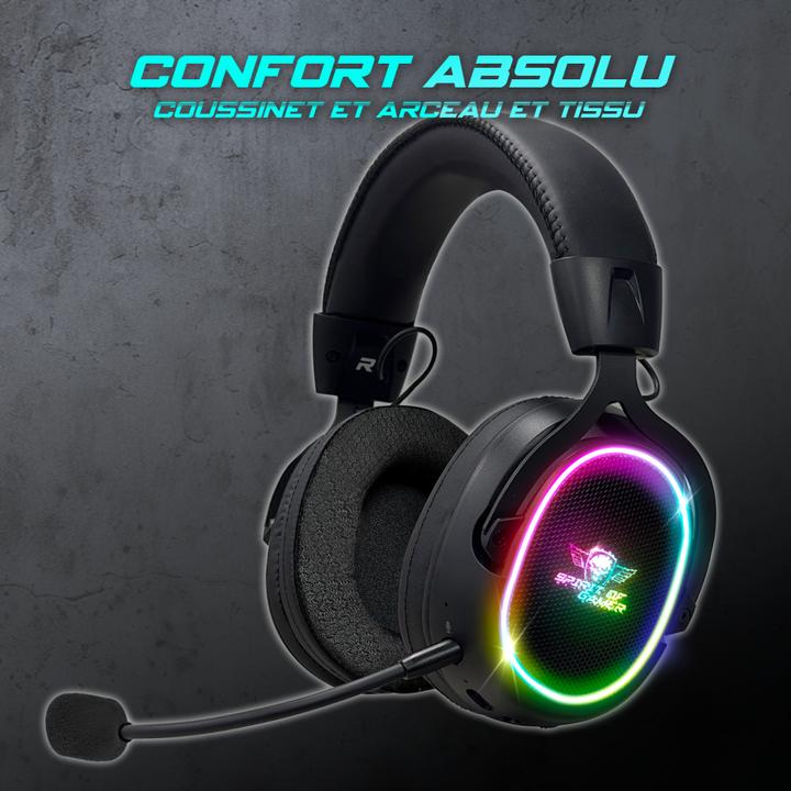 Actual product image Spirit Of Gamer SOG XPERT H1200 - Headset Kabelloses, FÃ¼r Konsolen und PC (Wireless)