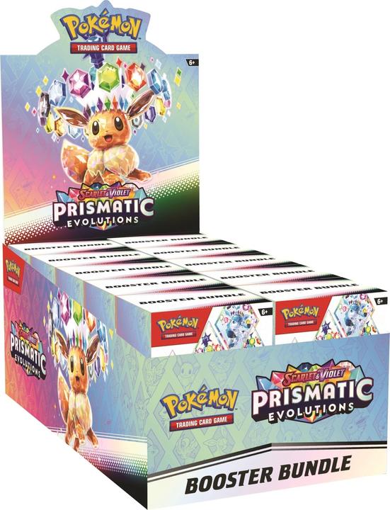 Actual product image Pokémon Prismatic Evolutions (English, Booster display)