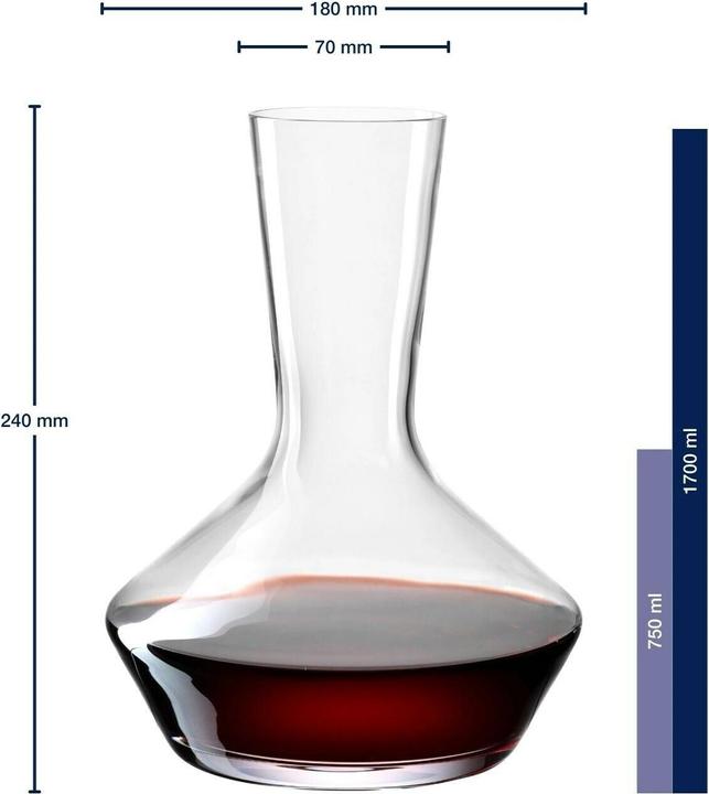 Produktbild Leonardo Dekanter Puccini 0.75 l, Transparent, Produkttyp: Dekanter (0.75 l)