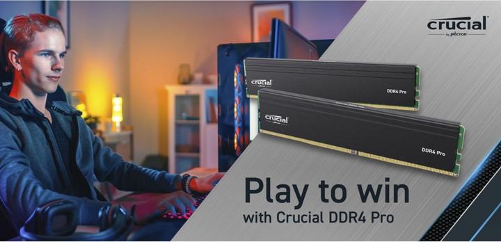 Actual product image Crucial Pro (2 x 32GB, 3200 MHz, DDR4-RAM, DIMM)
