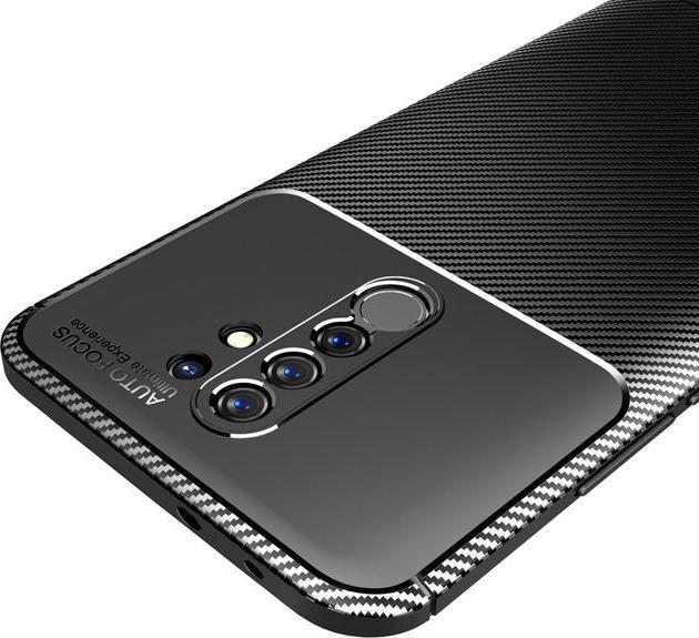 Productafbeelding MU Style Koolstofvezel TPU Softcase-serie (Xiaomi Redmi 9)