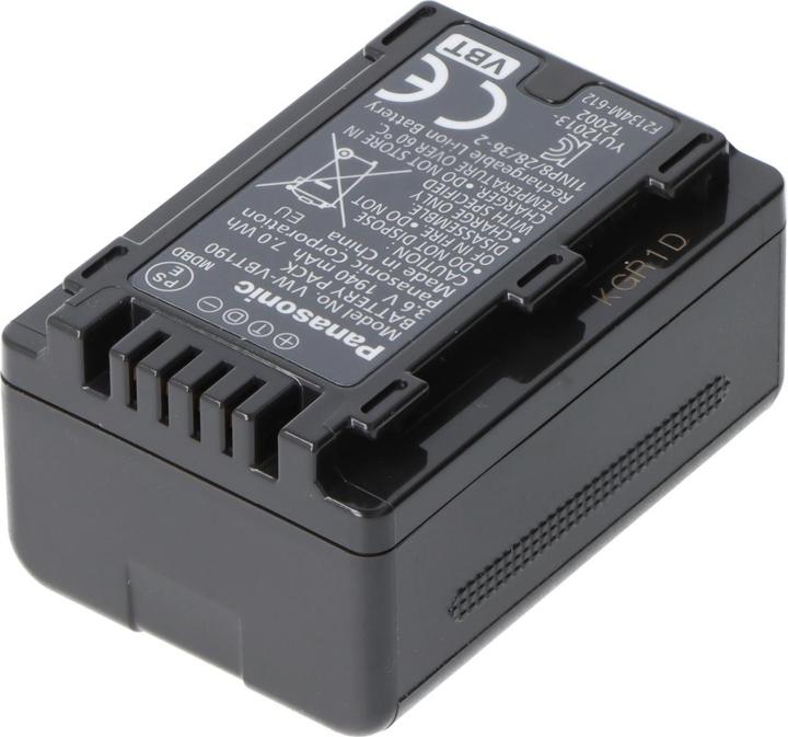 Actual product image Panasonic Vw-Vbt190e-K (Rechargeable battery)