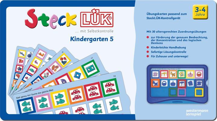 Image du produit SteckLÜK. Jardin d'enfants 5 : âge 3 - 4 (bleu)