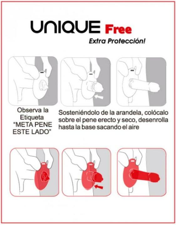 Immagine prodotto Uniq Preservativi Gratuiti Senza Lattice Con Anello Di Protezione 3 Unità (3 pz.)