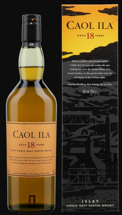 Caol Ila 18 anni (Single Malt, Whisky scozzese, 1 x 70 cl)