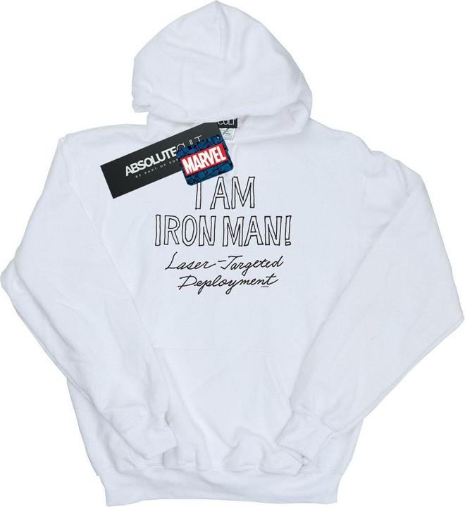 I Am Iron Man Kapuzenpullover (XXL)
