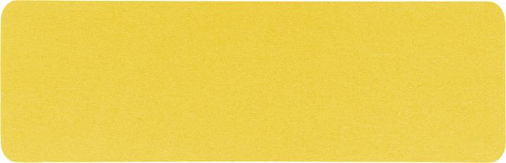 Image du produit Beliani Cloison de bureau jaune moutarde 130 x 40 cm WALLY