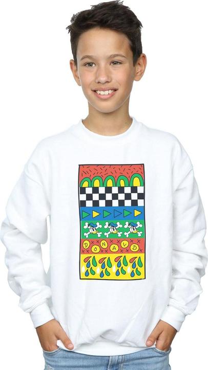 Immagine prodotto Disney Donald Duck Vintage Pattern Felpa Ragazzi (116)