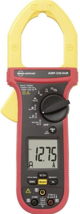 Echteffektiv-Strommesszange AMPROBE AMP-330, Messleitungen, Krokodilklemmensatz