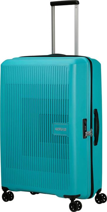 Produktbild American Tourister Reisekoffer Aerostep 101.5 L, Turquoise Tonic (101.50 l, XL (ab 115l))
