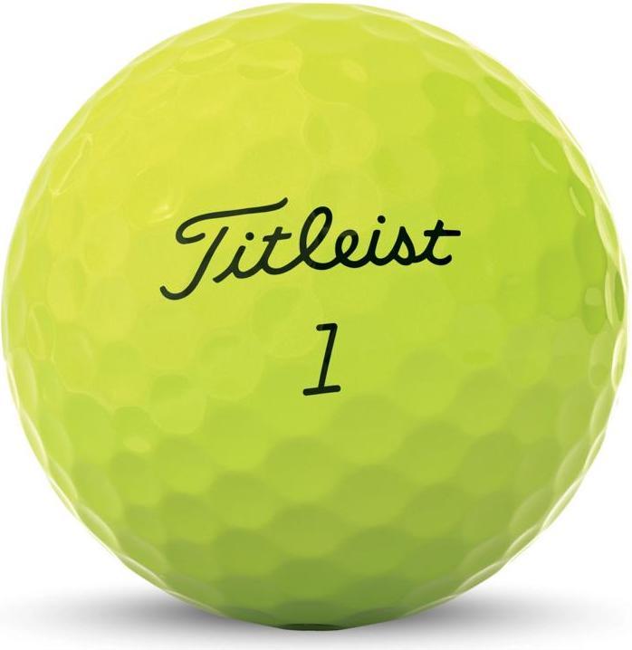Produktbild Titleist Tour Speed yellow (22)