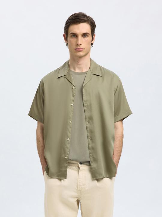 Produktbild Selected Homme Satin Kurzarmhemd (XL)