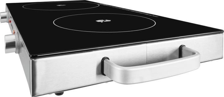 Actual product image Gutfels Glass ceramic double hotplate