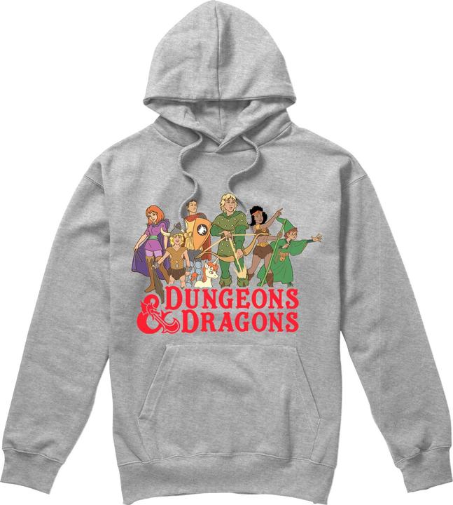 Dungeons & Dragons Line Up Hoodie zum Überziehen
