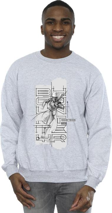 Produktbild Star Wars The Book Of Boba Fett Fennec Illustration Sweatshirt (XL)