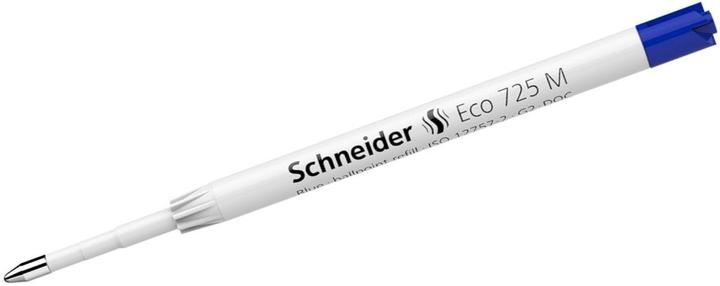 Image du produit Schneider Recharge bille ECO 725, largeur de trait M, corps 95% plastique recyclé, noir... (Bleu)
