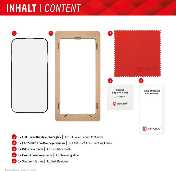 Immagine prodotto Displex Smart Glass, Displayschutzfolie (1 Pezzo/i, Xiaomi Redmi 13C 5G, Xiaomi Poco C65, Xiaomi Redmi Note 13 4G)