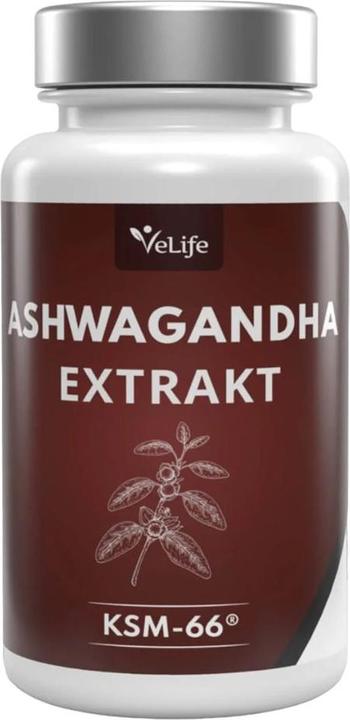 VeLife Ashwagandha extract KSM-66 Tabl Ds 120 Stk (120 Piece, Pills, 60 g)
