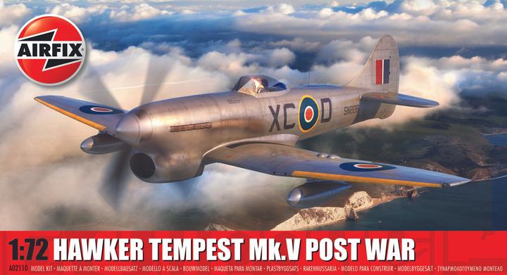 Actual product image Airfix Hawker Tempest Mk.V Post War