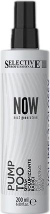 Selective Professional Selective Now Texture Pump to Root Volumizing Spray 200ml (200 ml)