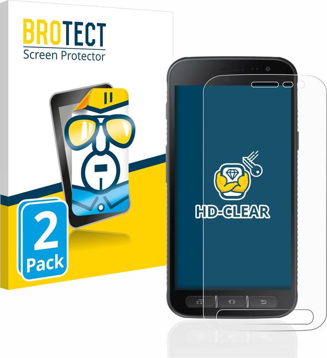 Image du produit BROTECT Protection Clair (2 pièce(s), Samsung Galaxy Xcover 4s)