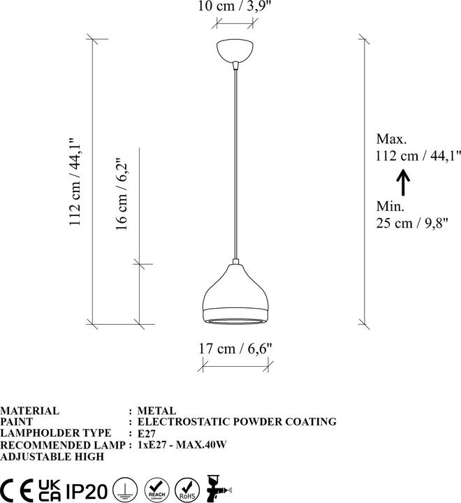 Image du produit Opviq Yildo Chandelier (E27)