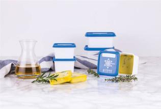 Immagine prodotto Merkloos Set di contenitori per congelatore da 750 ml con (3 pezzi) (0.75 l)