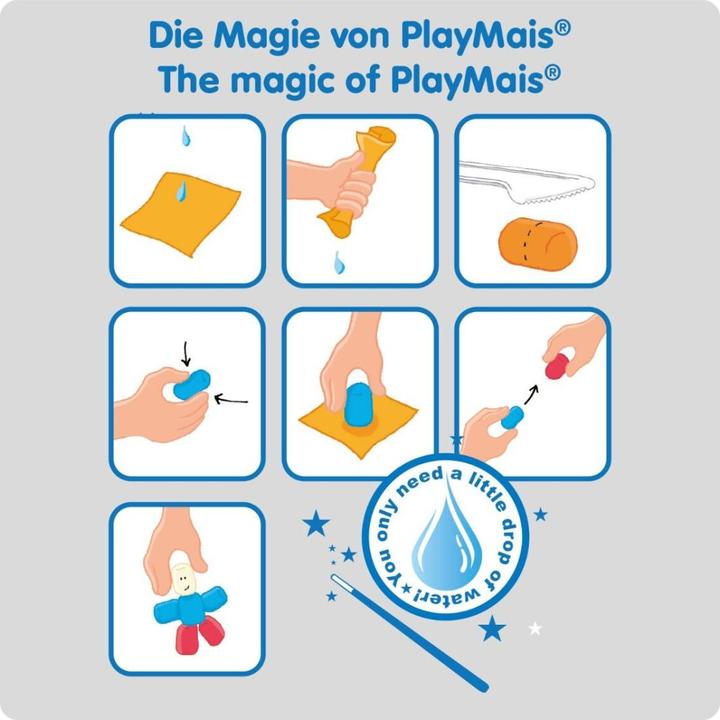 Produktbild PlayMais Spielen Sie Corn Basic Eimer 10 Liter (1000 Stück)