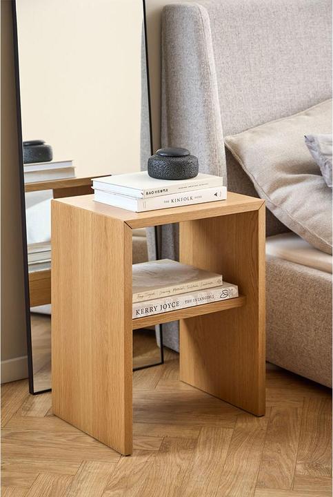 Produktbild AC Design Arlon Nachttisch Eiche PU-lackiertes Furnier (45 x 35 x 60 cm)