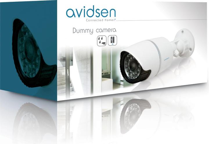 Produktbild Avidsen Kamera Innen/Auen Attrappe wei 123043