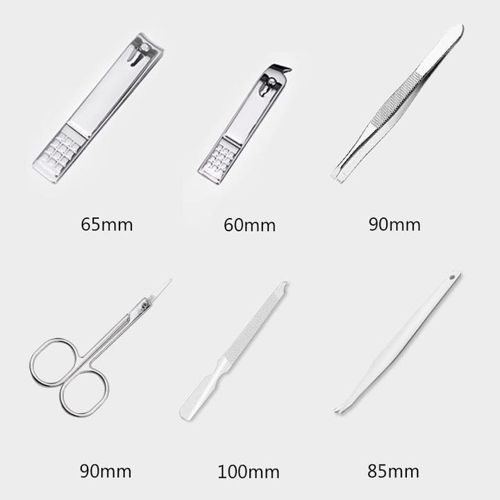 Produktbild JTI Maniküre-Set - 10-teilig aus Edelstahl