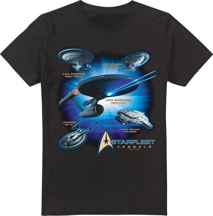 Image du produit - T-shirt STARFLEET VESSELS - Homme (XXL)