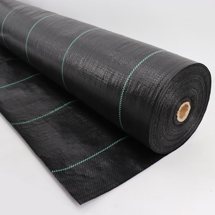 Actual product image Aquagart 600m² Bodengewebe Unkrautfolie Mulchfolie 100g 1,65m breit