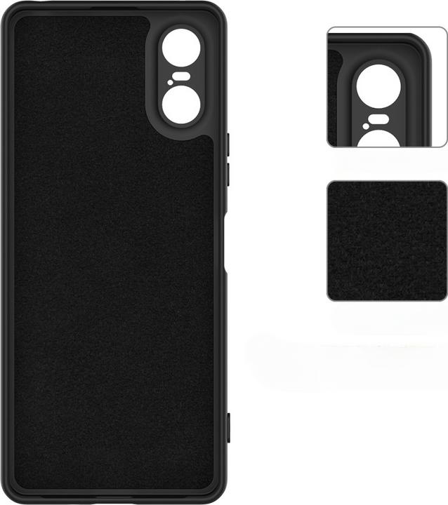 Actual product image Cover-Discount Sony Xperia 10 VI - Silicone rubber cover (Sony Xperia 10 VI)