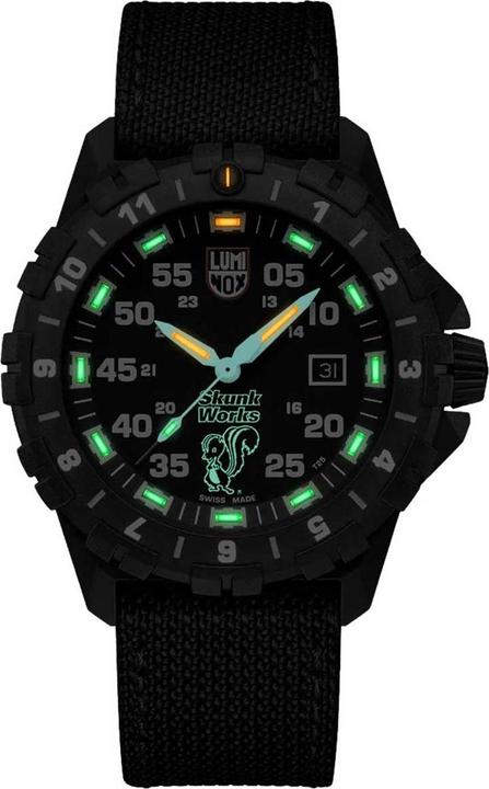 Actual product image Luminox F117 x SKUNK WORKS HERITAGE 6440H SERIES (Pilot watch, 44 mm)