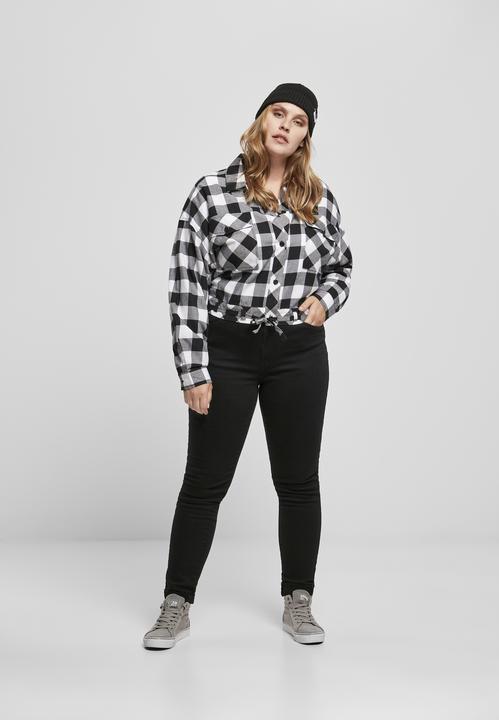Immagine prodotto Urban Classics Camicia a quadri corta da donna (5XL)