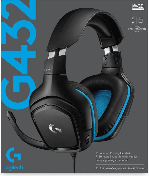 Actual product image Logitech G G432 (Cable)