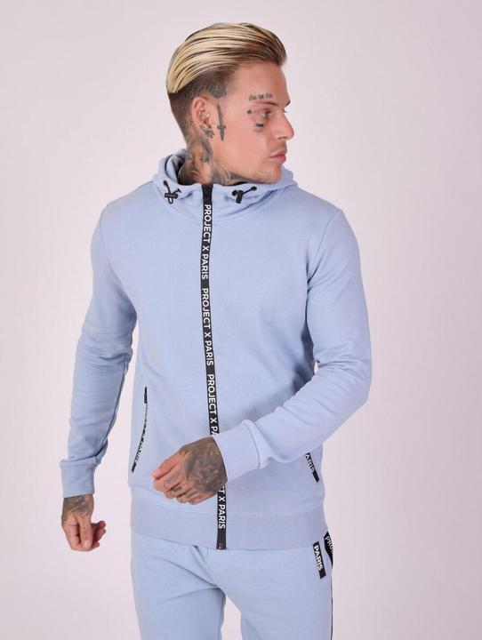 Actual product image Project X Paris baic zipped logo hoodie project x pari (S)
