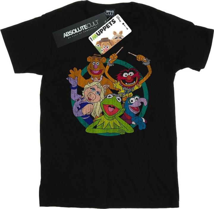 Immagine prodotto Disney The Muppets Group Circle Maglietta Ragazzi (116)